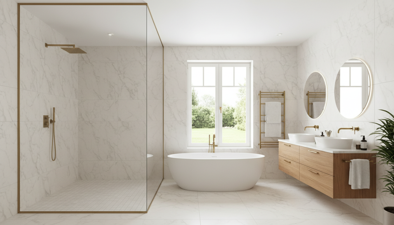 Modern bathroom design