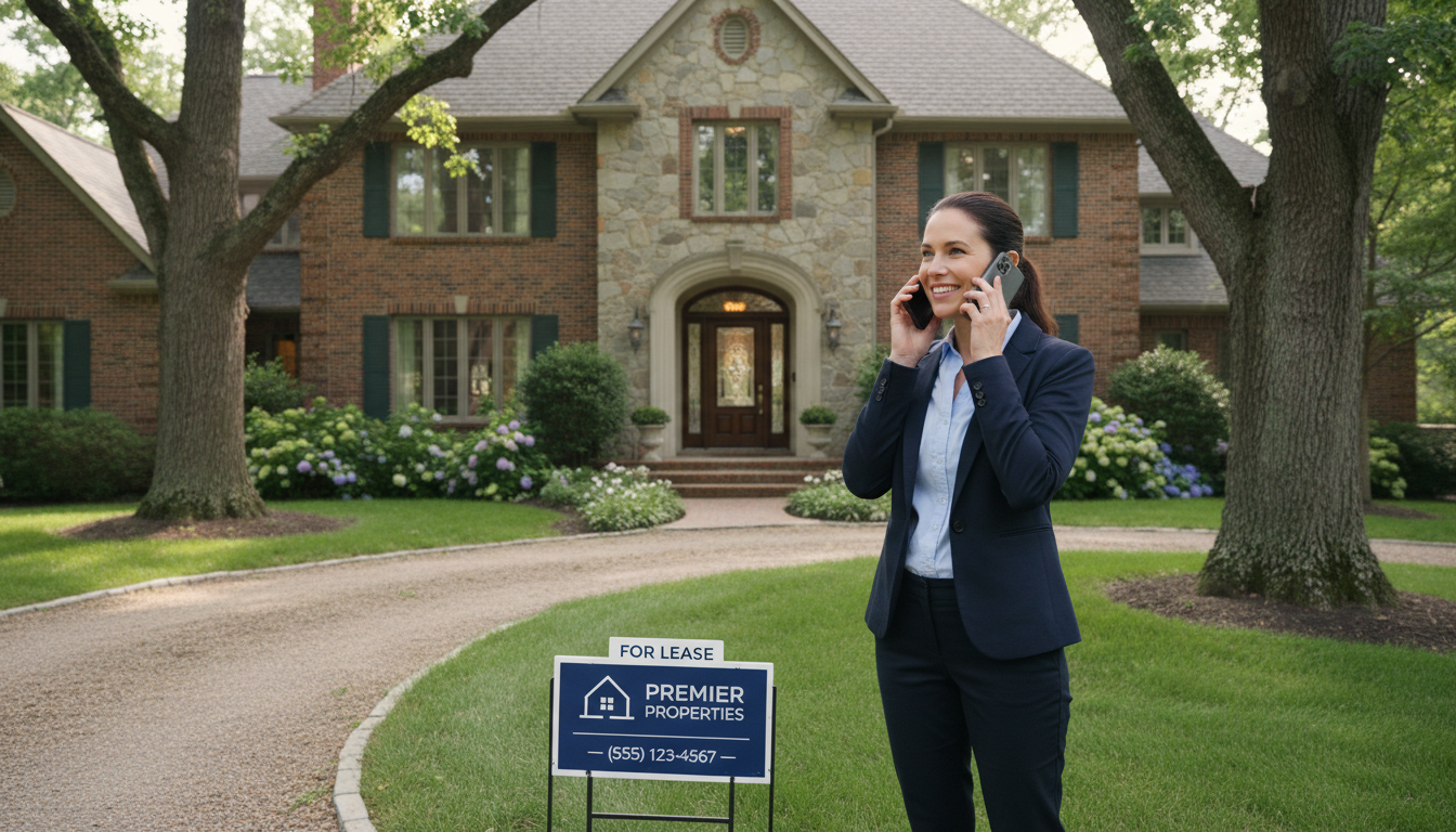 Karen Gunn-Bardot in professional property management setting