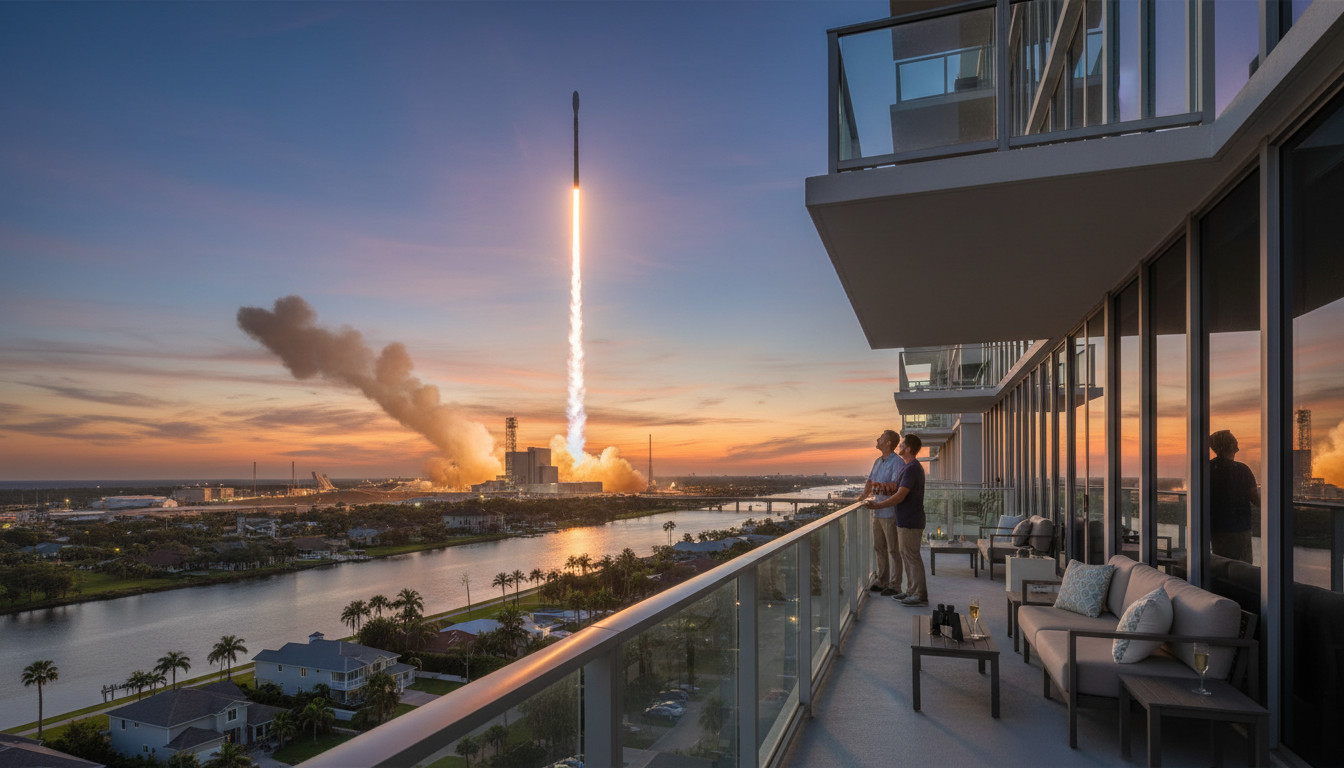 Space Coast rocket launch near Brevard County
